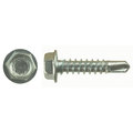 Ap Products Self-Drilling Screw, #8 x 1 in, Zinc Plated Hex Head Hex Drive 012-DP100 8 X 1
